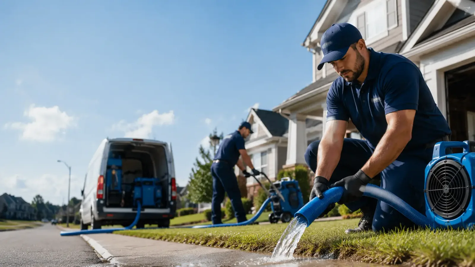 Flood Damage Restoration in De Tour Village, MI